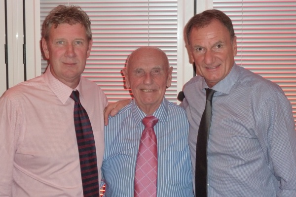 Gary & Ray with Phil Thompson ex-Liverpool England footballer