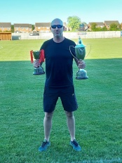 Geoff with the Cups.