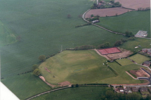 Aerial shot of old facilities 2